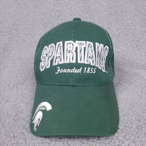 Michigan State University Spartans Founded 1855 Hat Cap Embroidered Signature